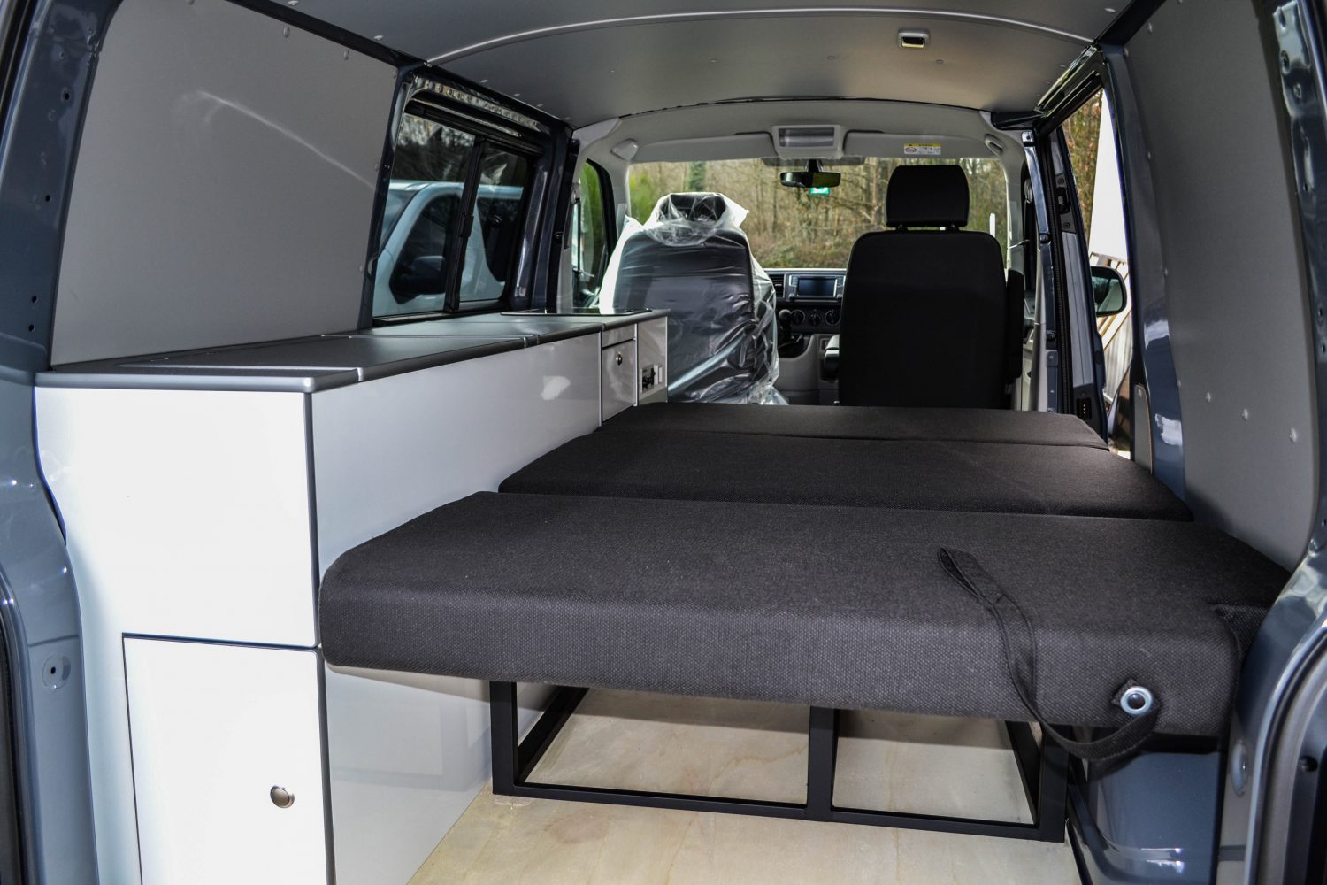 8 Pièces Chromées Pour Poignées De Porte VW T5 Caddy - Kit De Couvre-poignées En ABS